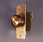 Electrical supplies in a push on-off dimmer switch