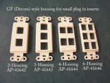 2-3-4-6 port inserts for Decora style switch plates