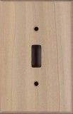 Paint Grade Unfinished Wood Light Switch Plates