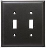 Soft Black Light Switch Covers - Outlet Covers
