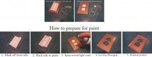 painting instructions_glass switch plate