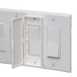 switchgards for switch plate covers to prevent turning the switch on or off by accident