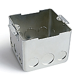 Square floor box for concrete 