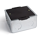 Square floor box