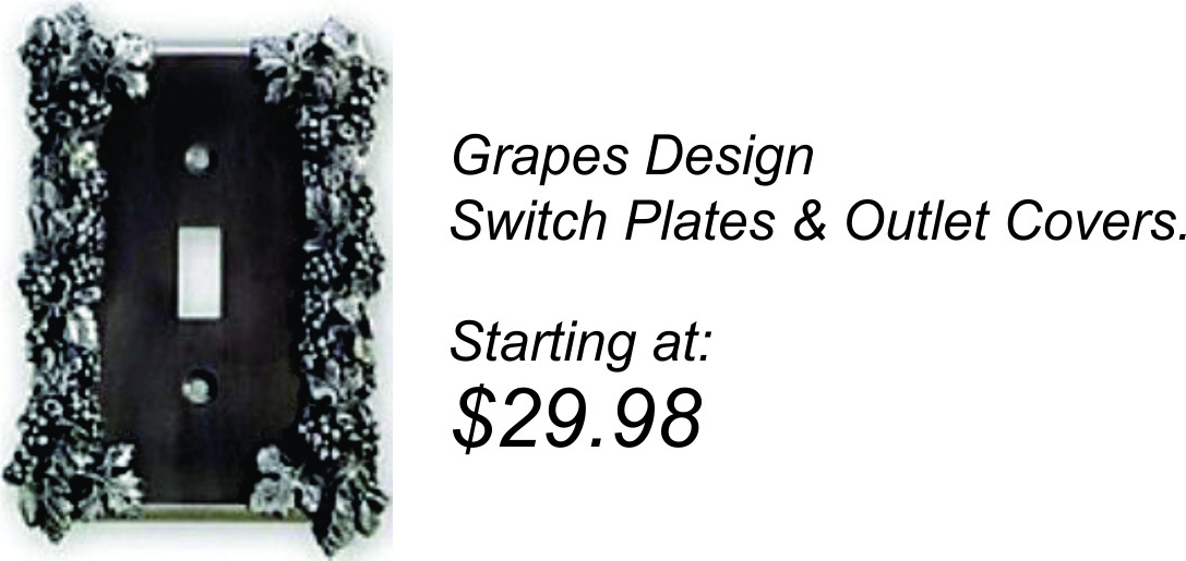 GRAPE SWITCH PLATES