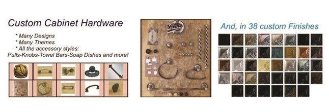 All cablinet hardware designs and finishes