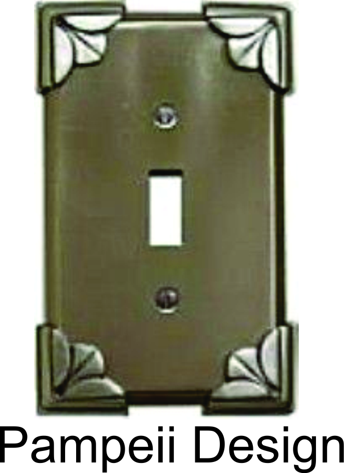Pompeii switch plates