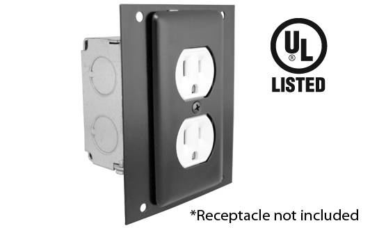 Full Aluminum electrical outlet box US  power socket chassis outlet Enclosure
