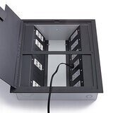Audio-Video floor boxes with power