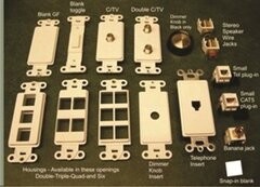 Low voltage products for switch plates from Arnev Products, Inc.