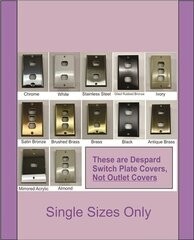 Despard switch plates