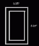 Acrylic standard perimeter Gaskets