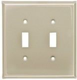 Almond finish Light Switch Covers - Outlet Covers