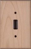 Cherry wood switch plates