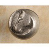 Dynasty I Horse Cabinet Hardware Design Knob Left