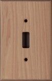 Hickory wood Switchplates