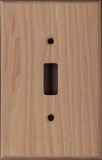 Hickory wood Switchplates