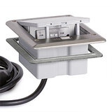 Countertop floor box from Arnev Products, Inc.