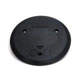 AP-PFC-E Ebony PVC 5-3/4 in. Round Floor Box Cover