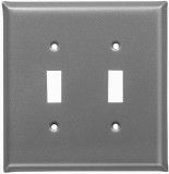 Pewter Plain Design Light Switch Covers - Outlet Covers