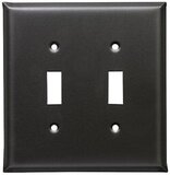 Soft Black Light Switch Covers