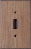 Teak Unfinished Wood Switch Plates