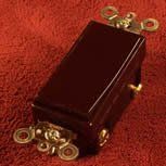Brown Decora Rocker Electrical  3-way Switch 20 amp