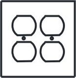 Double Duplex Switch Plates