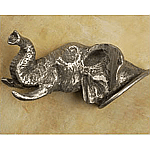 Elephant Cabinet Hardware Design Head Knob Facing Left