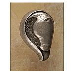 Mare II Horse Cabinet Hardware Design Facing Right Knob
