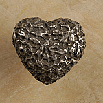 Cottage Lace Heart Knob