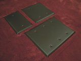 Matte Black Blank Switch plates