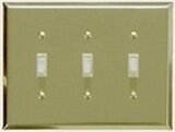 Brass Light Switch Plates & Outlet Covers (Wall Plates)