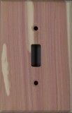 Tennessee Cedar (Eastern Cedar) wood switch plates