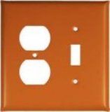 Terra Cotta Design Light Switch Covers - Outlet Covers