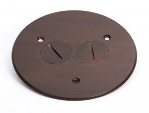 #231 Bronze floor boxes cover