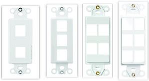 USB and HDMI and many Quickports connectors for Switch Plates