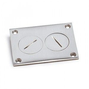 AP-6304 aluminum floor box duplex cover