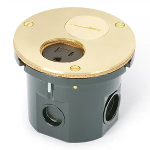 AP-812-DA-SP-B flush mount cast aluminum floor box