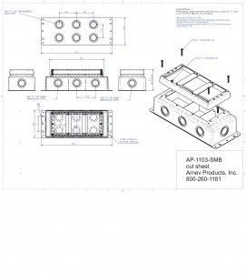 AP-1103-SMB Floor box cut sheet