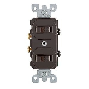 Leviton 5334-2 Duplex Style Single-Pole/Combo Switch
