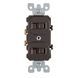 AP-5241 Duplex Style Single-Pole / 3-Way Combination Switch