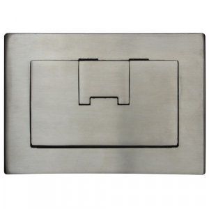 APC-E9762SS Floor Box Cover 2-gang rectangular in stainless