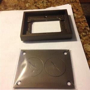 Custom Finished Floor Box Covers