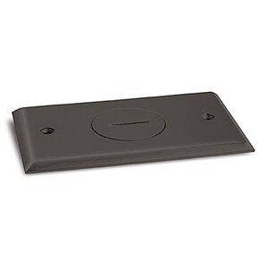 AP-RRP-1-DBR cover only for a single receptacle floor box