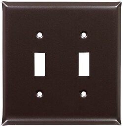Dark Bronze Light Switch Covers
