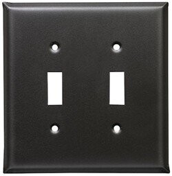 Paintable Metal Pre-Primed Light Switch Plate Covers