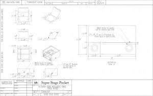 Super Pocket AV Floor Box cut sheet