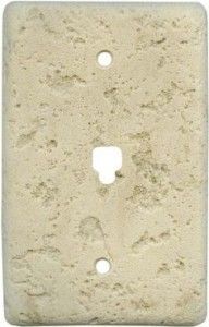 Simulated Stone telephone custom switch plates