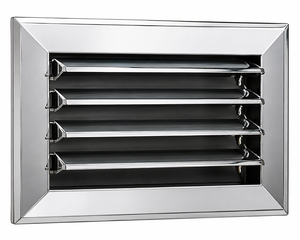 Adjustable mirrored vent cover, Custom sizes available.